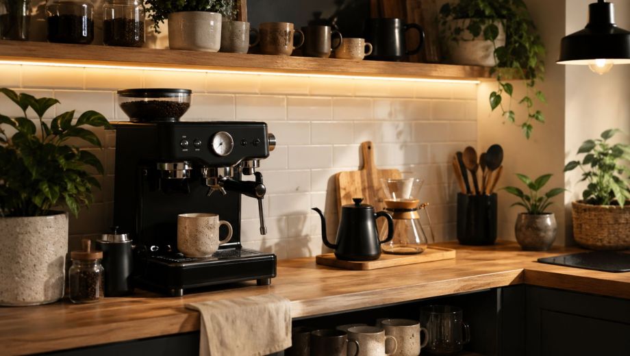 El rincón de café que todos quieren tener. Foto ilustrativa.