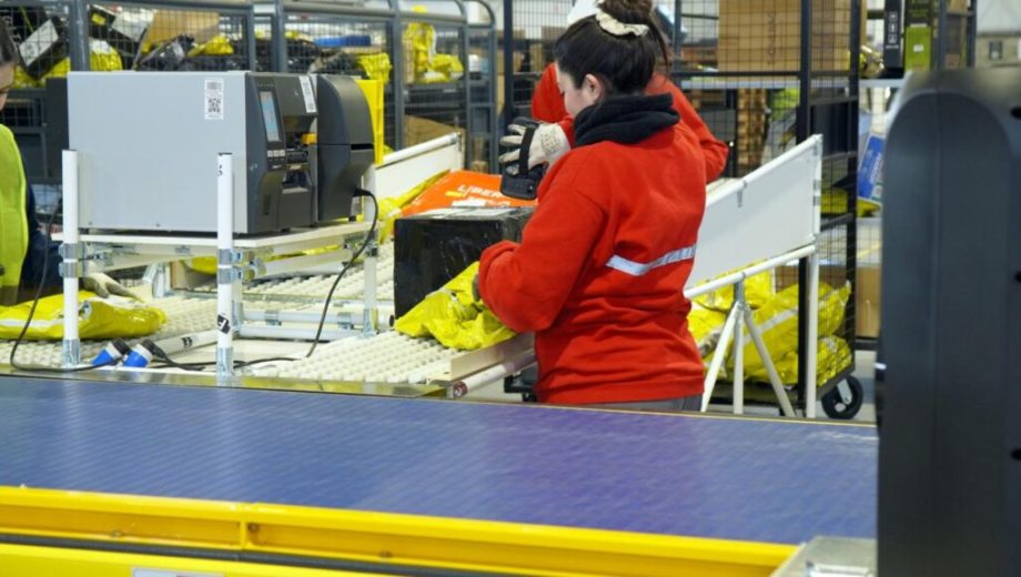 Centro logístico de Mercado Libre instalado en el Parque Tecnológico y Productivo de Bariloche. Gentileza Municipalidad de Bariloche