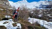 Imagen de Mapa: dónde queda el Cerro Crestón, el lugar de  la avalancha fatal en la Patagonia