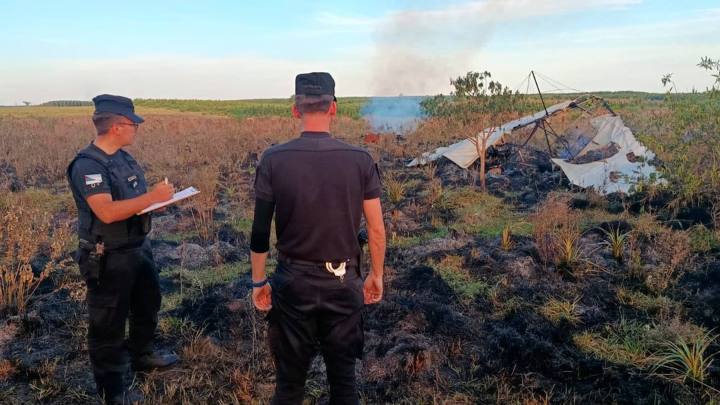 Delta Rio Murió un hombre tras chocar con un tendido eléctrico mientras volaba en ...