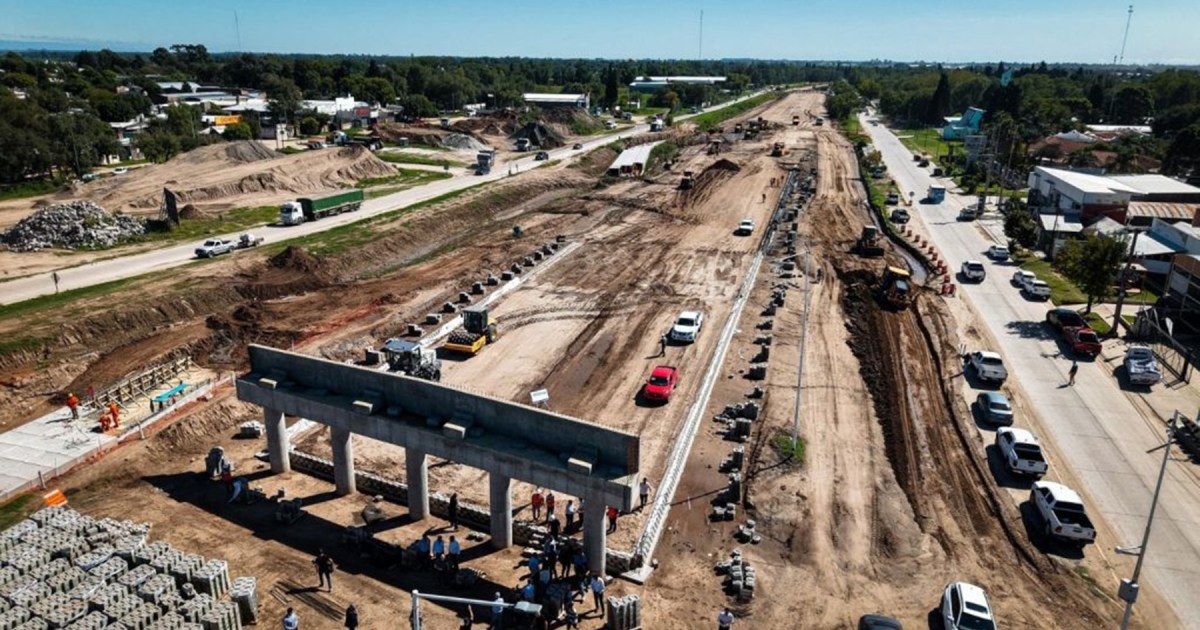 Avanza la nueva autopista de circunvalación en Río Cuarto, Córdoba