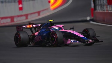 Franco Colapinto terminó 15° en una accidentada segunda práctica del GP de España