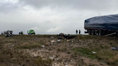Choque fatal sobre la Ruta 251, cerca de Conesa: el camionero está imputado por homicidio culposo