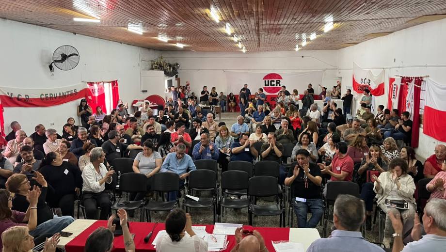 La Convención de la UCR Río Negro delegó facultades al comité central. Foto: Gentileza