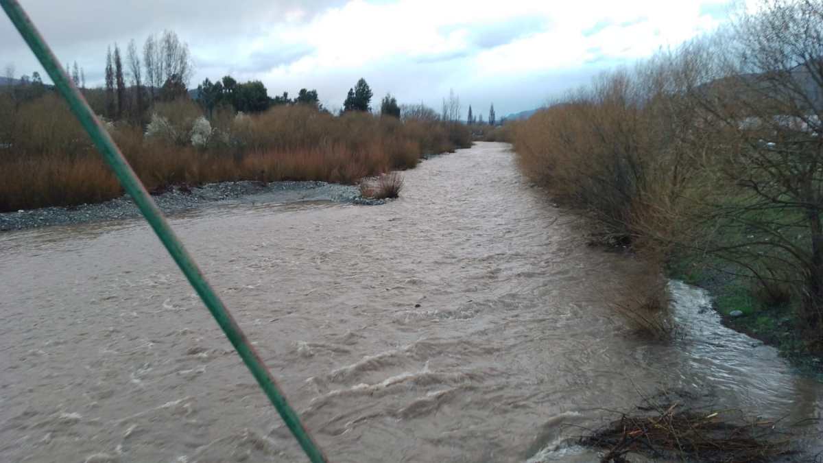 Crecidas en la cordillera de Río Negro