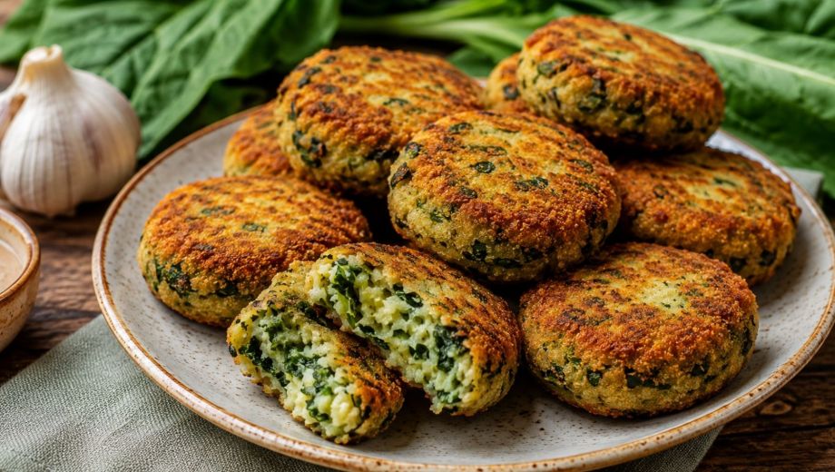 Croquetas crujientes de acelgas. Foto ilustrativa.