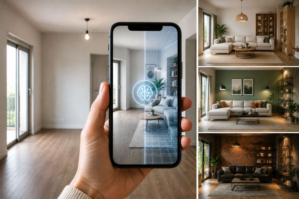 Querés renovar tu casa? La IA permite ver cómo quedaría un ambiente con nuevos muebles, colores y estilos