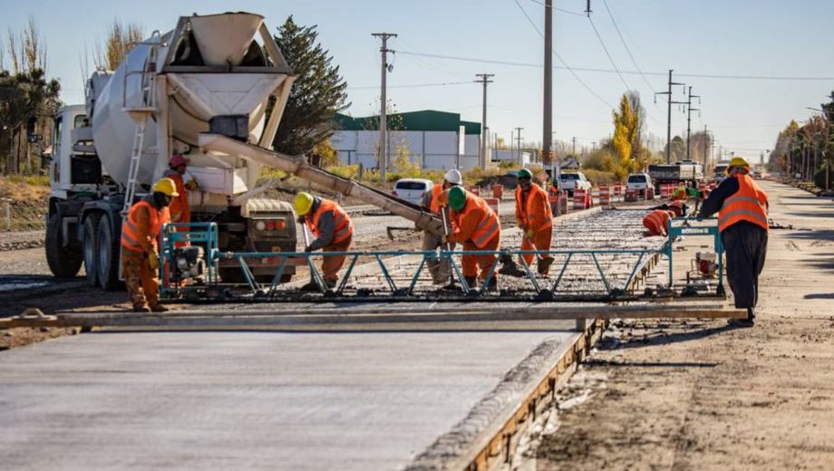 La intervención que abarca 10 kilómetros comenzó en marzo y tiene prevista su finalización para octubre. Foto: Gobierno de Río Negro. 
