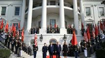 Imagen de Donald Trump y Xi Jinping juntos en la Casa Blanca: de la IA a los acuerdos comerciales, los detalles del encuentro