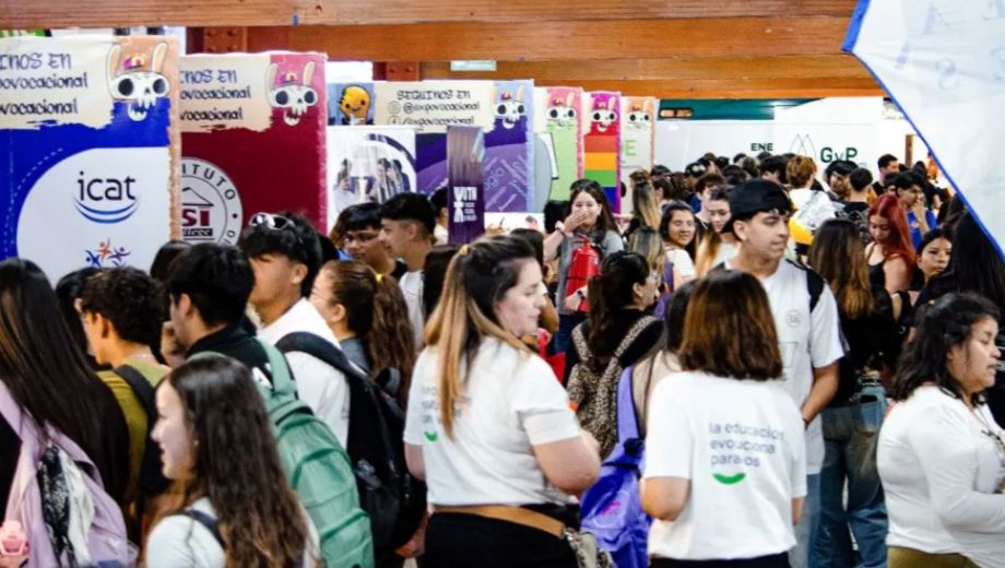 Además del espacio de orientación, el evento cuenta con juegos, competencias y dinámicas grupales. Foto: gentileza.