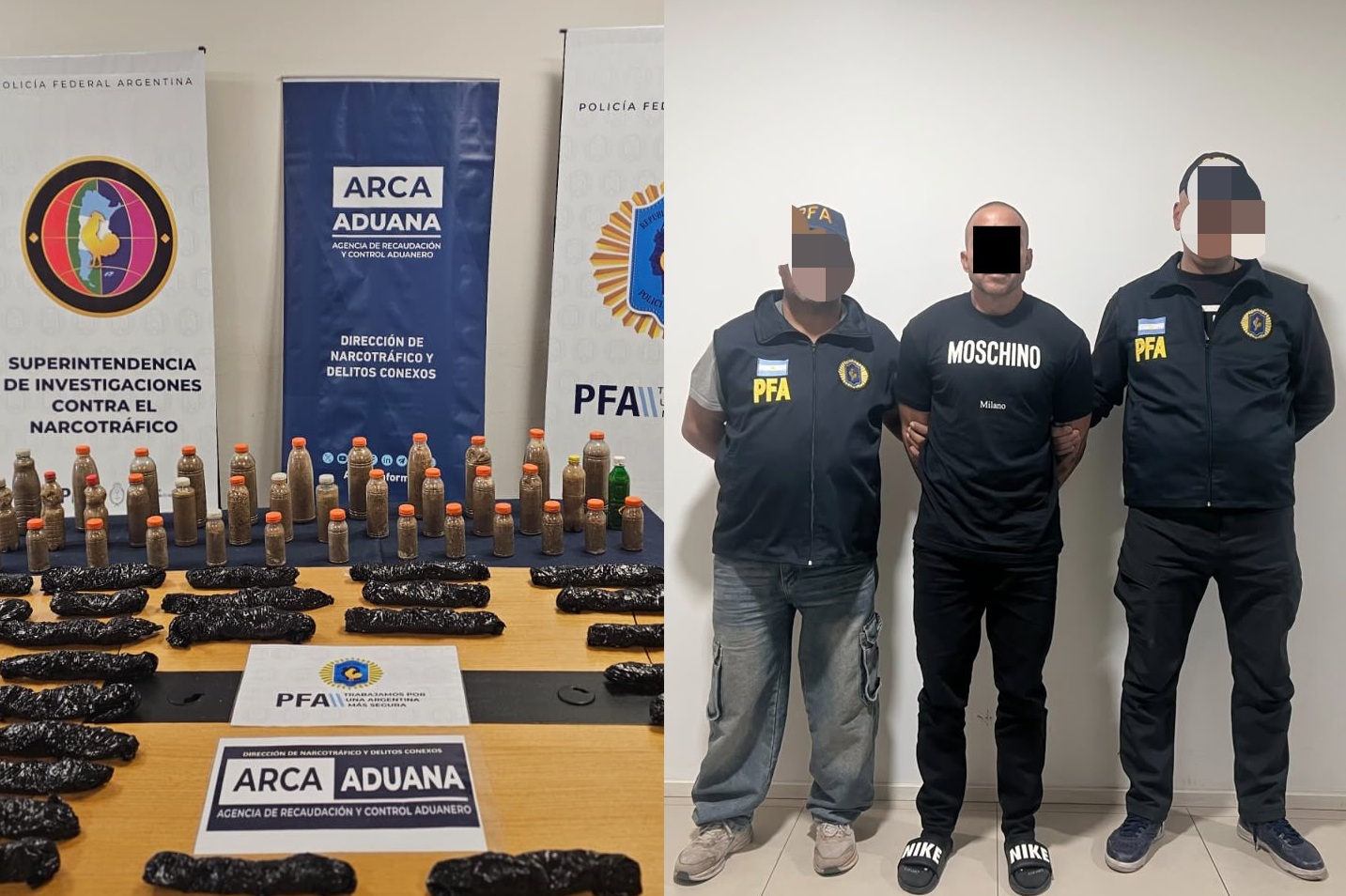 Incautaron 52 kilos de éxtasis en Zárate: es la mayor incautación de MDMA de la historia argentina