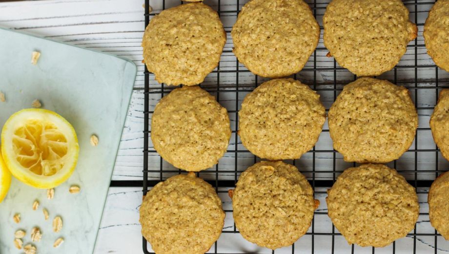 Galletas de limón y avena. Foto ilustrativa.