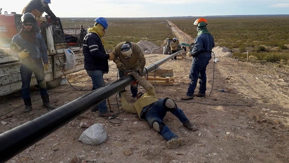 Gasoducto de Línea Sur, una de las obras financiadas con el bono Castello