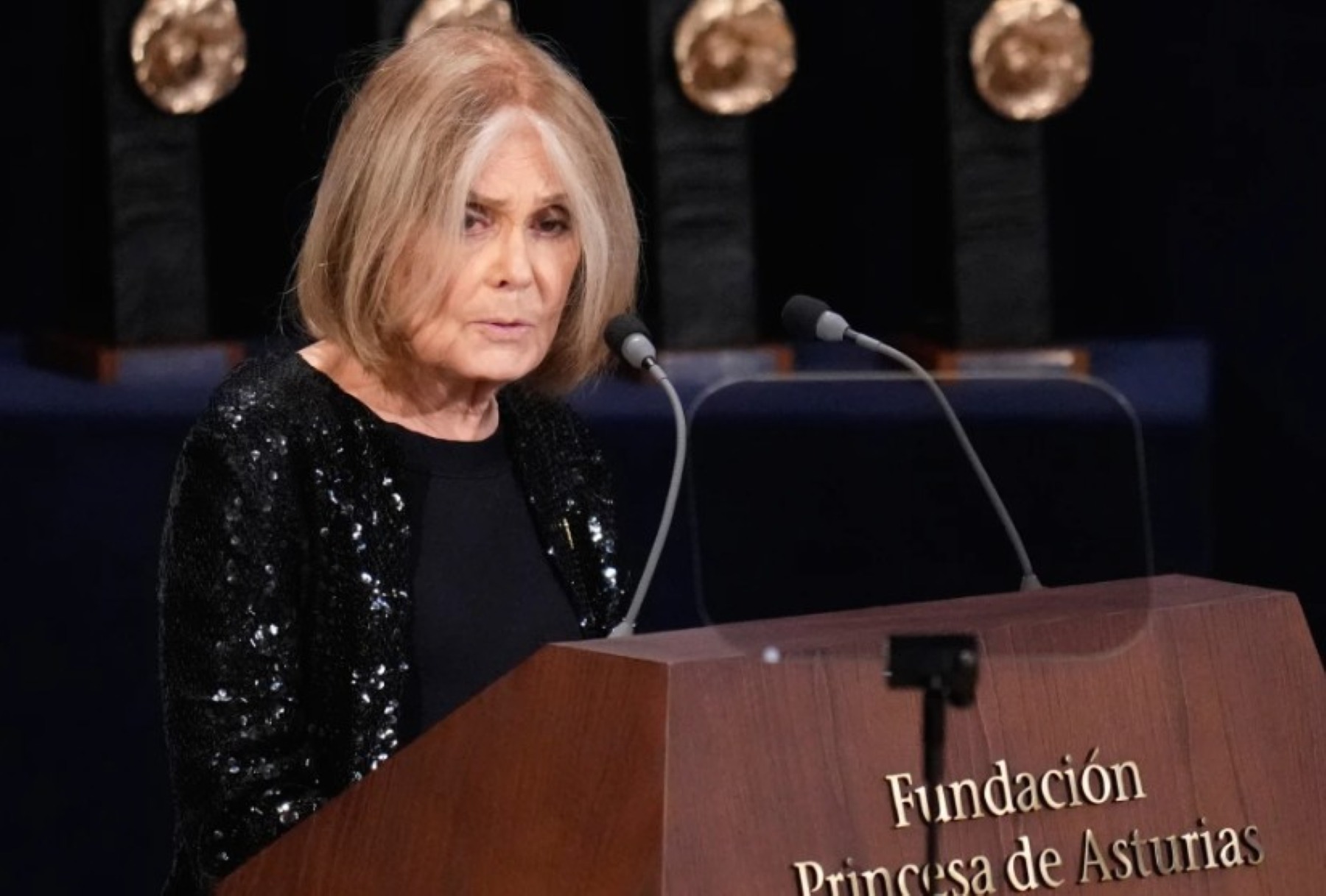 Murió Gloria Steinem, referente del feminismo en Estados Unidos y cofundadora de la revista Ms.