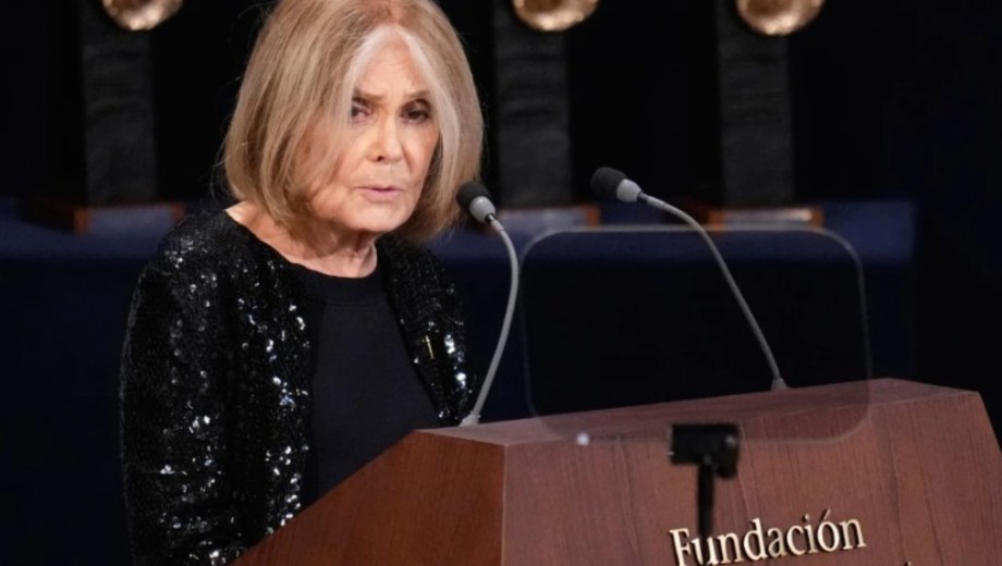 Murió Gloria Steinem, referente del feminismo. Foto: AP. 
