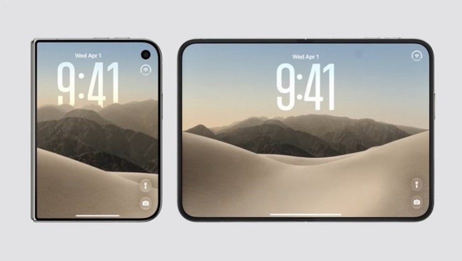 Apple abre una nueva era: así es el primer iPhone que se dobla. Foto: gentileza 