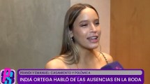 Imagen de La hija de Emanuel Ortega habló de las ausencias en su casamiento con Julieta Prandi: “Yo iría”