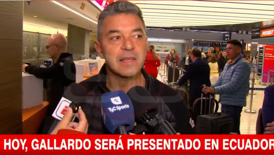 El Muñeco habló antes de su presentación como DT de la Selección de Ecuador.