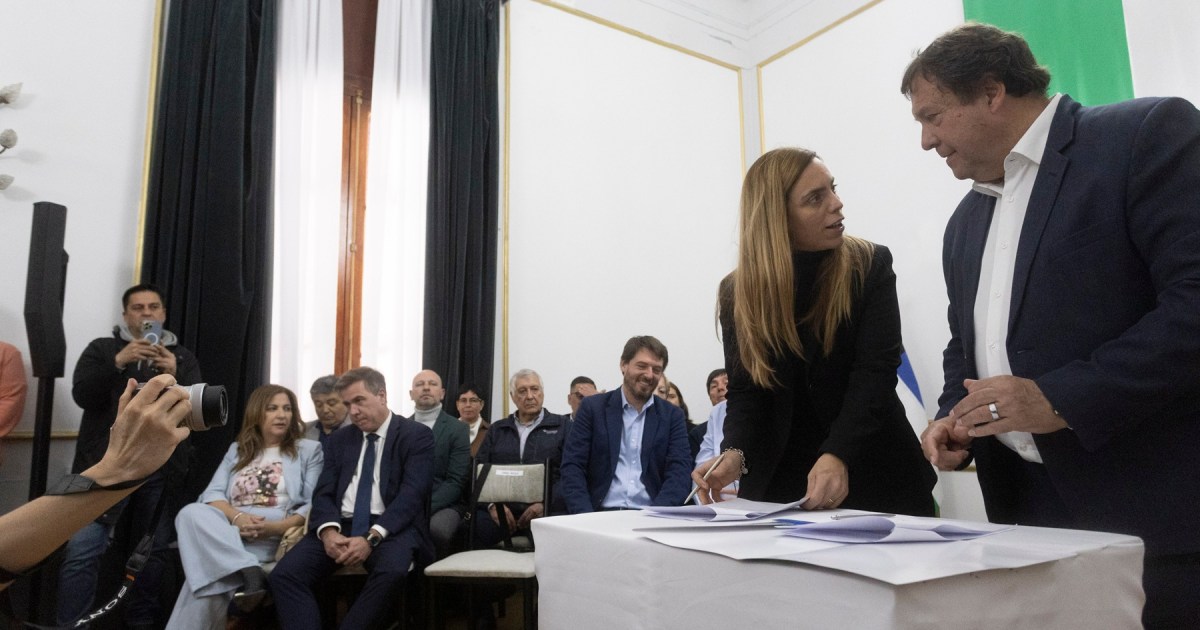 Se firmaron convenios de compensación para municipios de Río Negro