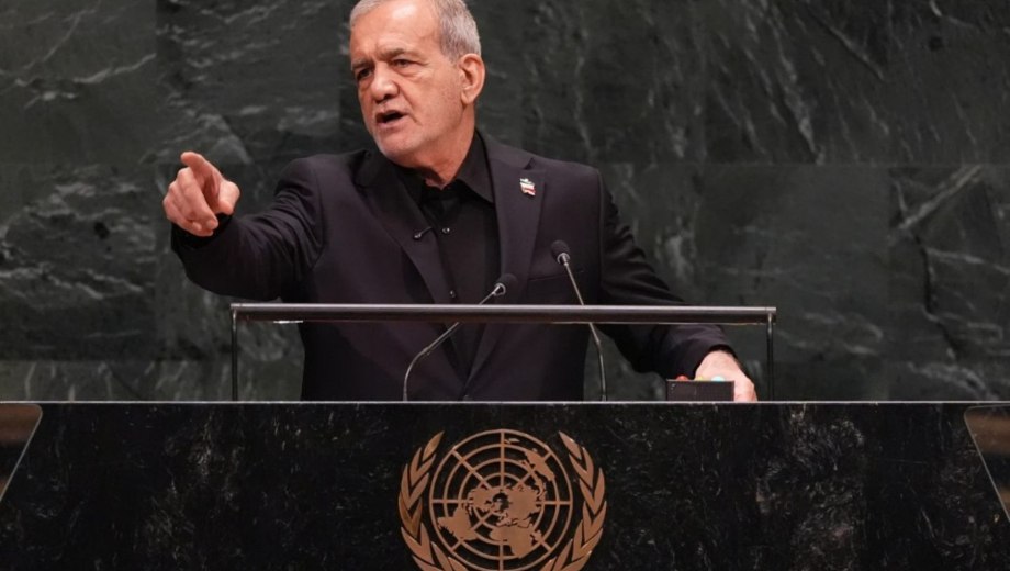 Fuerte mensaje del presidente de Irán, Masoud Pezeshkian. Foto: AP.