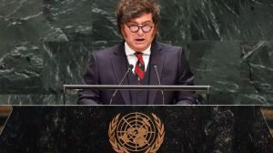 Qué significa la curiosa corbata de Adam Smith que usó Javier Milei en su discurso ante la ONU