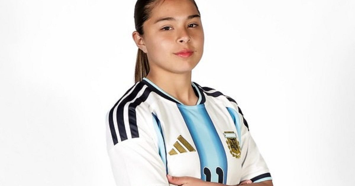Narela Jensen tuvo un destacado debut en la Selección Argentina Sub 15