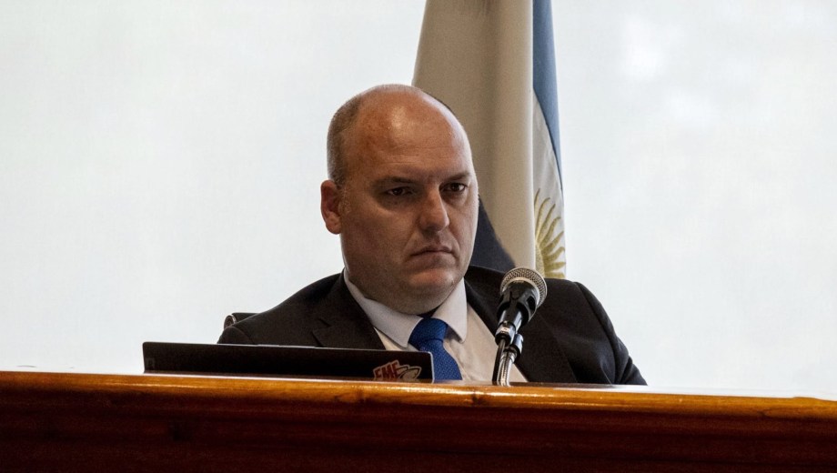 El juez penal Carlos Richeri, de la jurisdicción de Esquel, dictó la sentencia en Lago Puelo. (Foto: gentileza)