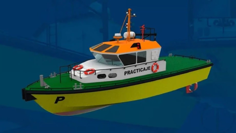 Modelo de la embarcación C81. Foto: gentileza.