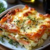 Imagen de Cómo hacer lasaña de mar cremosa y gratinada, sugerencia del chef Roberto Montiel