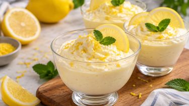 Receta de mousse de limón casera: fresca, cremosa y fácil de preparar