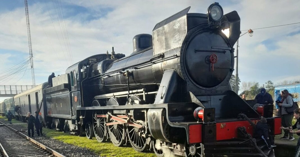 Una locomotora a vapor volverá a realizar un histórico viaje con destino a Mar del Plata