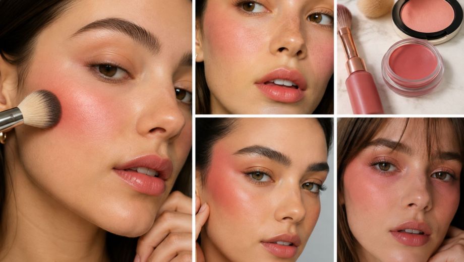 El blush es la nueva obsesión del maquillaje. Foto ilustrativa.