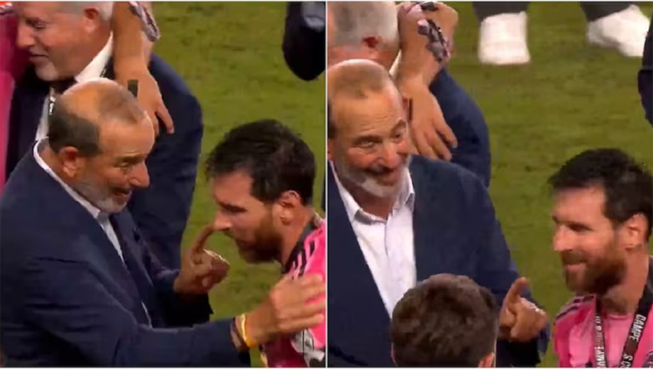 El enojo de Messi con Garber que es tendencia en Estados Unidos.