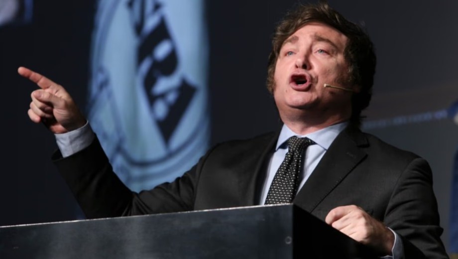 Javier Milei habló en cadena nacional sobre las Islas Malvinas. Foto: NA