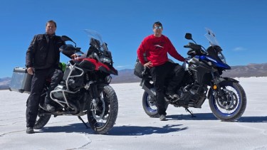 De Córdoba a Canadá en moto: rutas, fronteras y el sueño de ver a la Selección