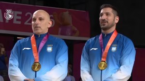 Argentina ganó tres medallas de oro este sábado en los Juegos Suramericanos