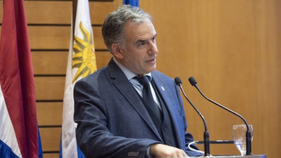 Yamandú Orsi desmintió una información vinculada con Malvinas. Foto: Gentileza Gobierno de Uruguay. 