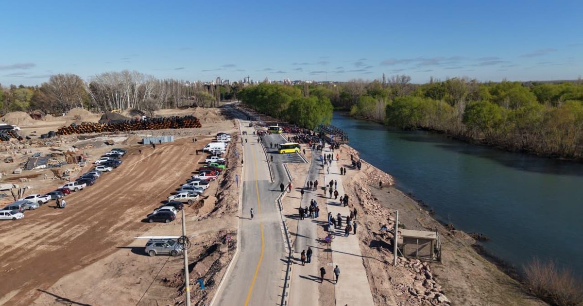 Neuquén abre un nuevo tramo del Paseo Costero y logra acuerdo con Bocahue