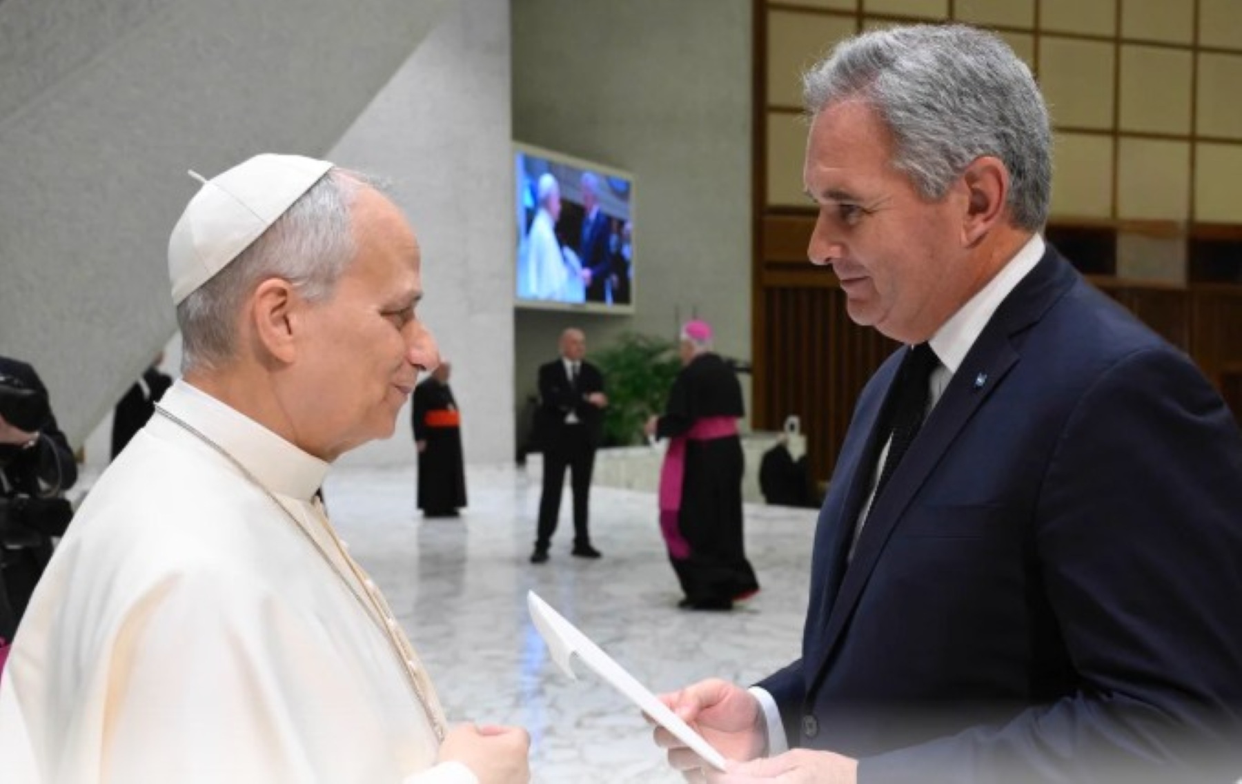 «Una fiesta para Argentina»: Pablo Quirno sobre la visita del papa León XIV y los detalles que se ultiman para su llegada