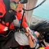 Imagen de Rescate de película en Mar Argentino: Prefectura evacuó a un triuplante de un buque extranjero que sufrió un ACV