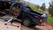 Imagen de Vuelco fatal sobre la Ruta 6, cerca de Rincón de los Sauces: qué se sabe del estado de salud de los tres heridos este lunes