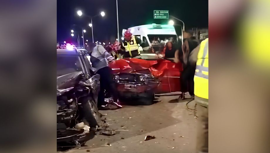 Foto: captura video de bomberos voluntarios de Plottier. 