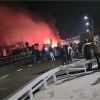 Imagen de Tensión en Europa: un dron ruso atacó un tren en la frontera de Ucrania a metros de Boris Johnson y un exjefe de la CIA