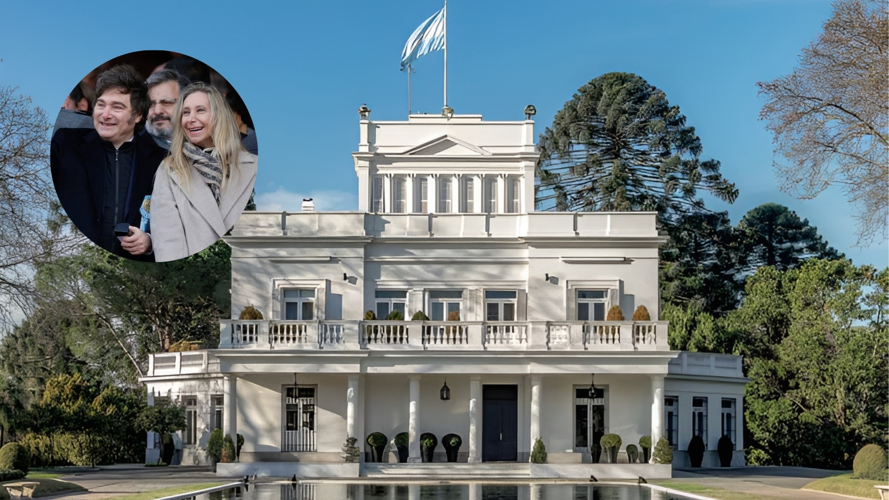 Imagen de Javier Milei desplazó personal civil de la Quinta de Olivos y Casa Militar asumirá el control de la Residencia Presidencial