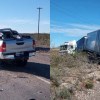 Imagen de Fuerte choque sobre Ruta 22 con un camión bitren involucrado: un hombre quedó en grave estado