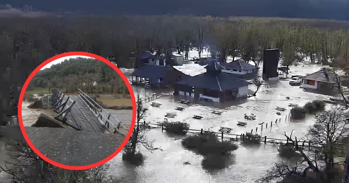 Parque Nahuel Huapi: daños por intensas lluvias y alerta meteorológica en vigencia