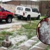 Imagen de En fotos | Intensas lluvias y hasta caída de granizo en Neuquén y Río Negro este miércoles: cómo sigue el tiempo