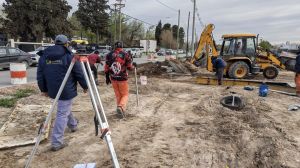 La nueva rotonda de Cipolletti en San Luis y Santa Cruz entra en su etapa final: cuáles son los trabajos actuales