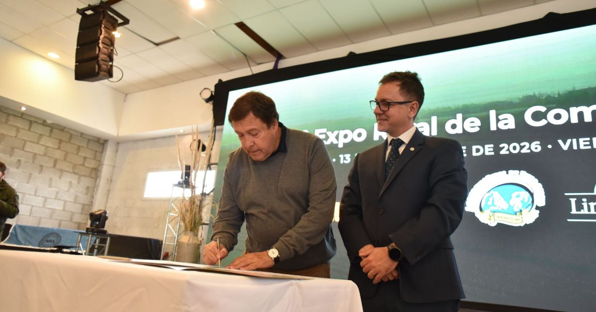 Financiamiento para maquinaria y riego en la Expo Rural de Viedma