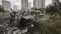 Imagen de Oleada de drones y misiles rusos mató a siete personas en Ucrania mientras la ONU debate cómo terminar la guerra